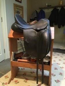 Trilogy dressage saddle for sale