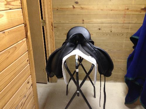 Trilogy dressage saddle for sale