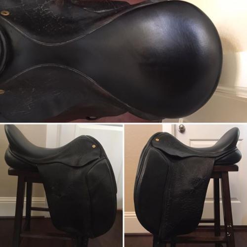 Black Country dressage saddle for sale