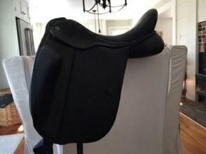 Trilogy dressage saddle for sale