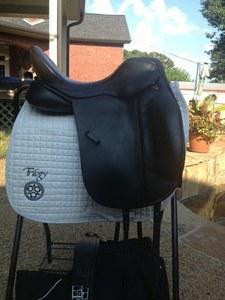 Trilogy dressage saddle for sale