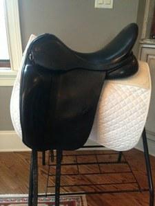 Trilogy dressage saddle for sale