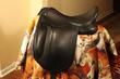 18.0 in seat Frank Baines dressage saddle for sale