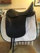 18.0 in seat Theo Sommer dressage saddle for sale
