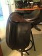 17.5 in seat Master dressage saddle for sale