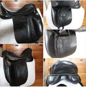 Trilogy dressage saddle for sale